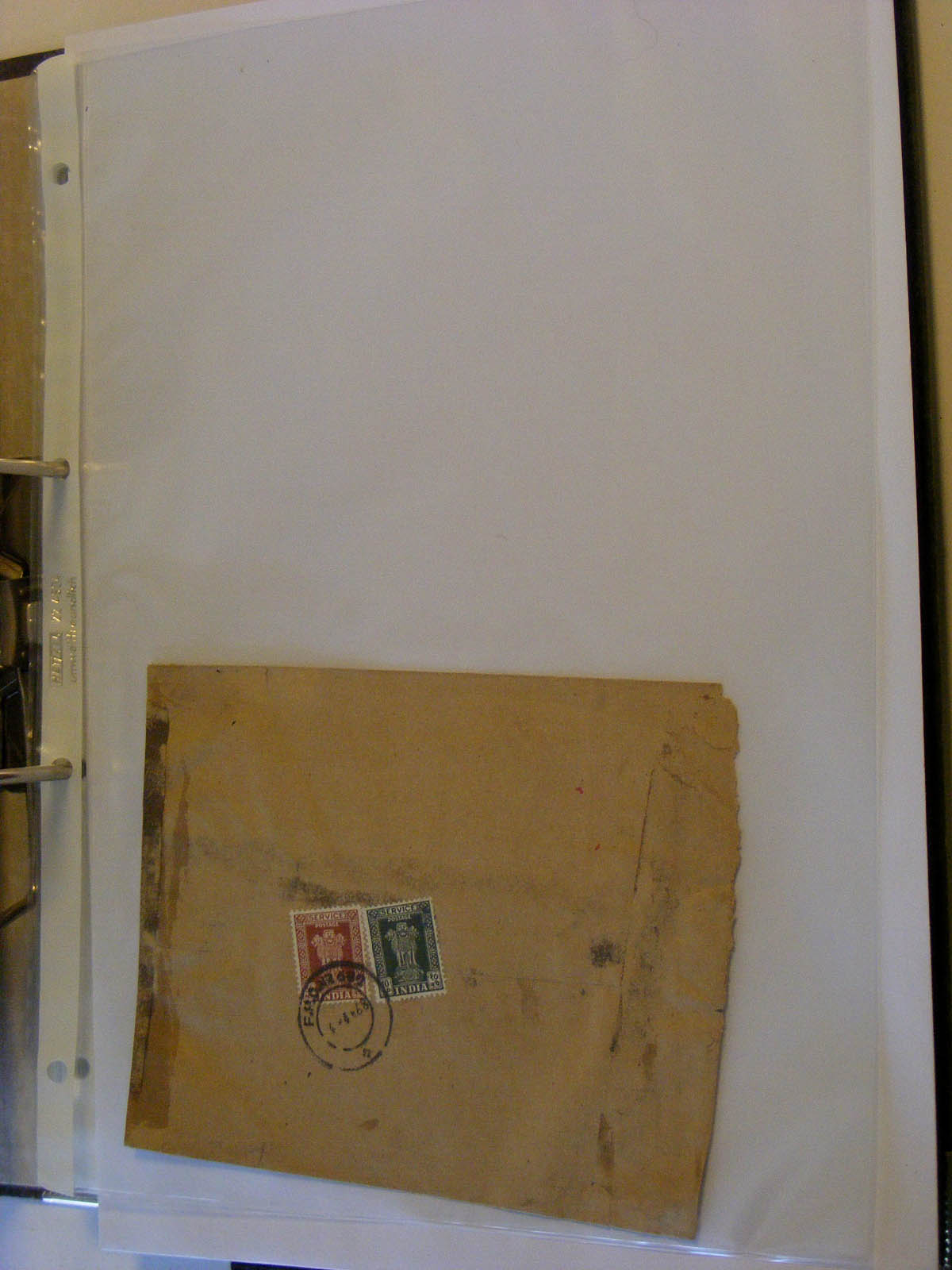 19584-2 259 - 19584 India dienst brieven.