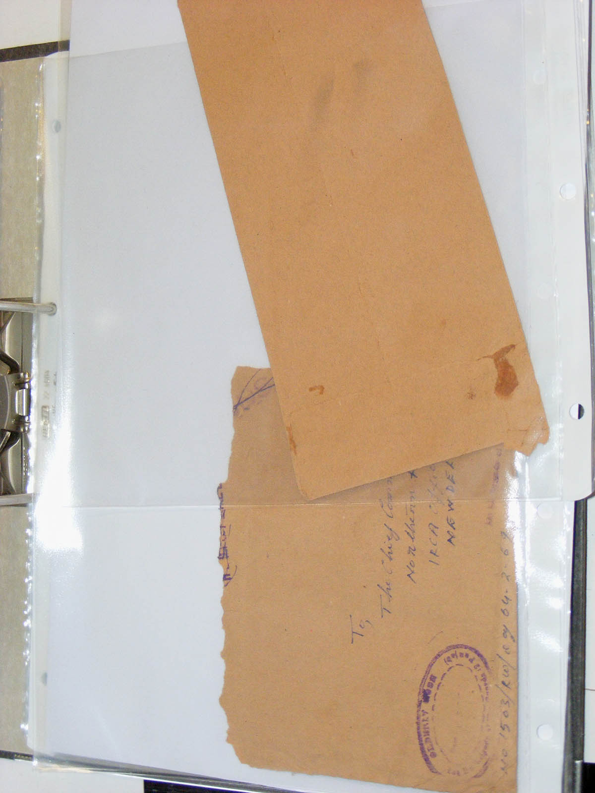 19584-2 274 - 19584 India dienst brieven.