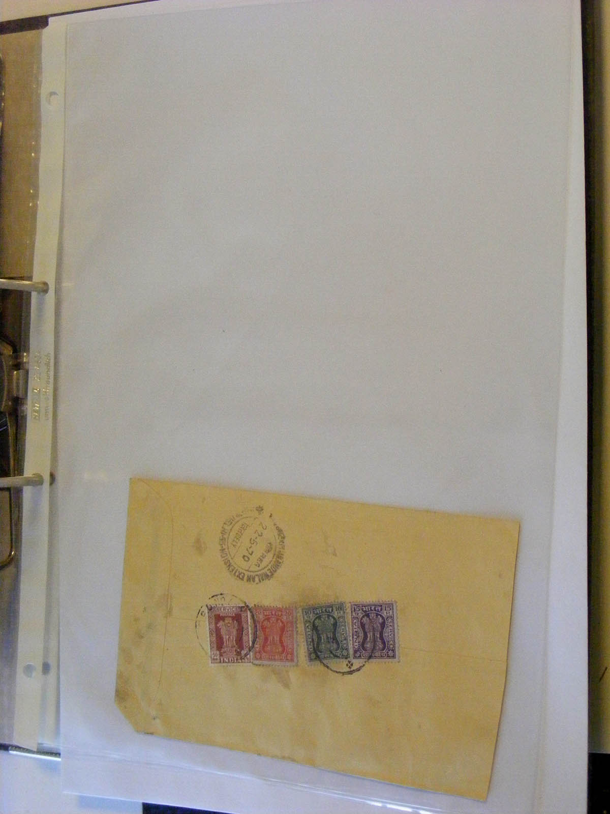 19584-2 281 - 19584 India dienst brieven.