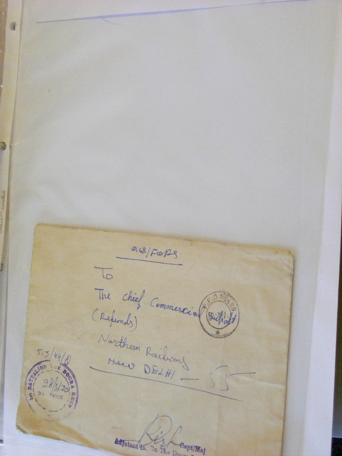 19584-2 293 - 19584 India dienst brieven.