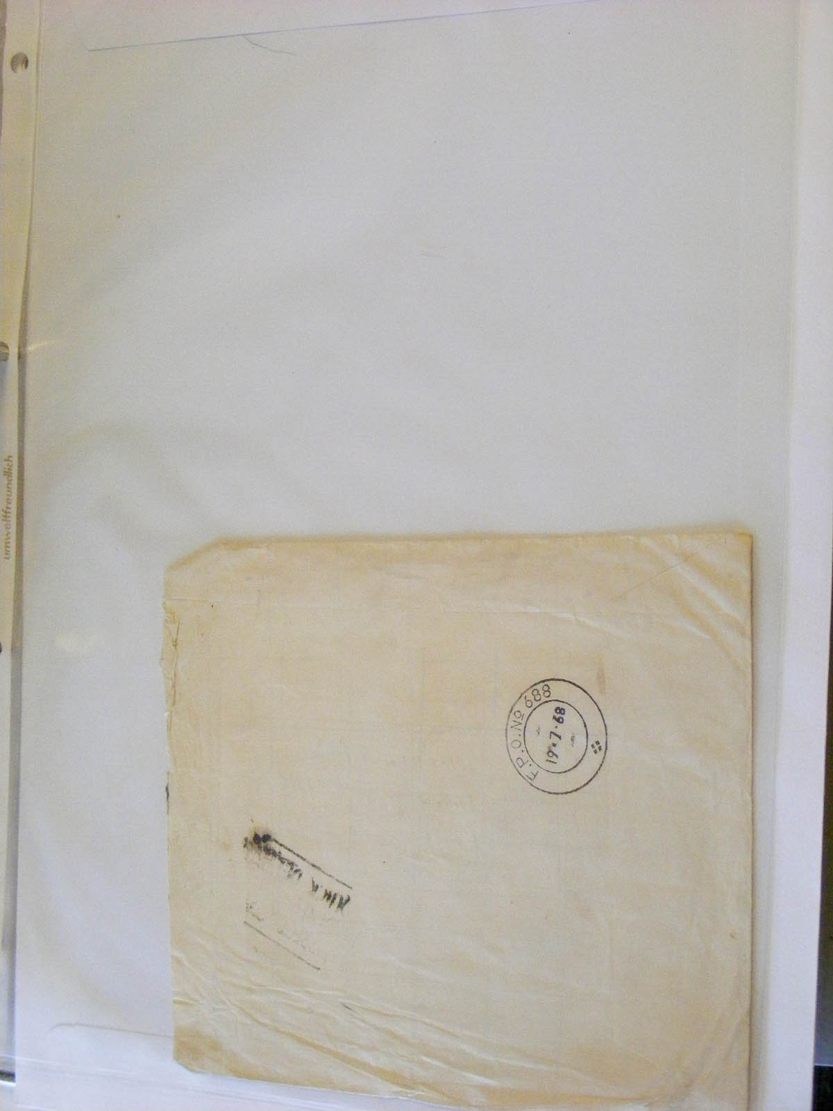 19584-2 294 - 19584 India dienst brieven.