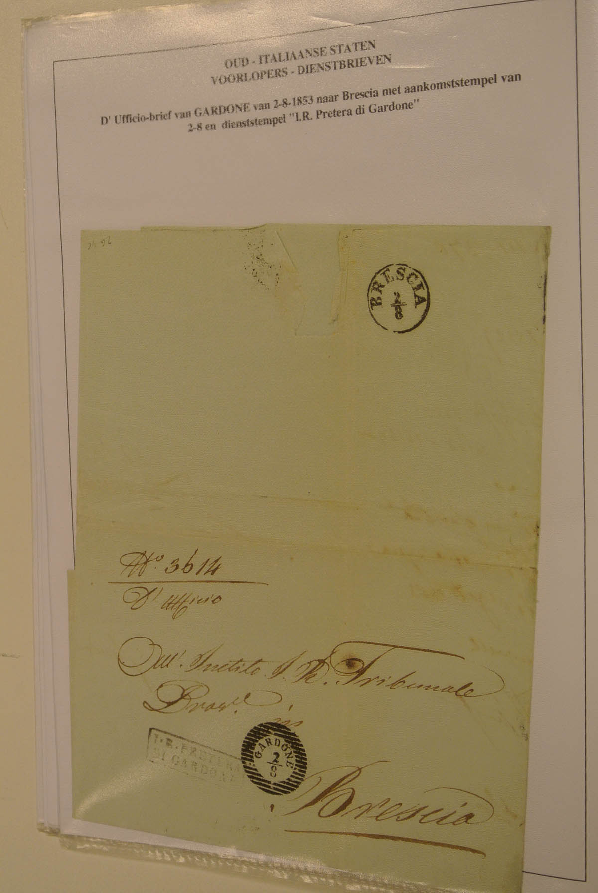 20368 006 - 20368 Italië Poststukken 1843-1865.