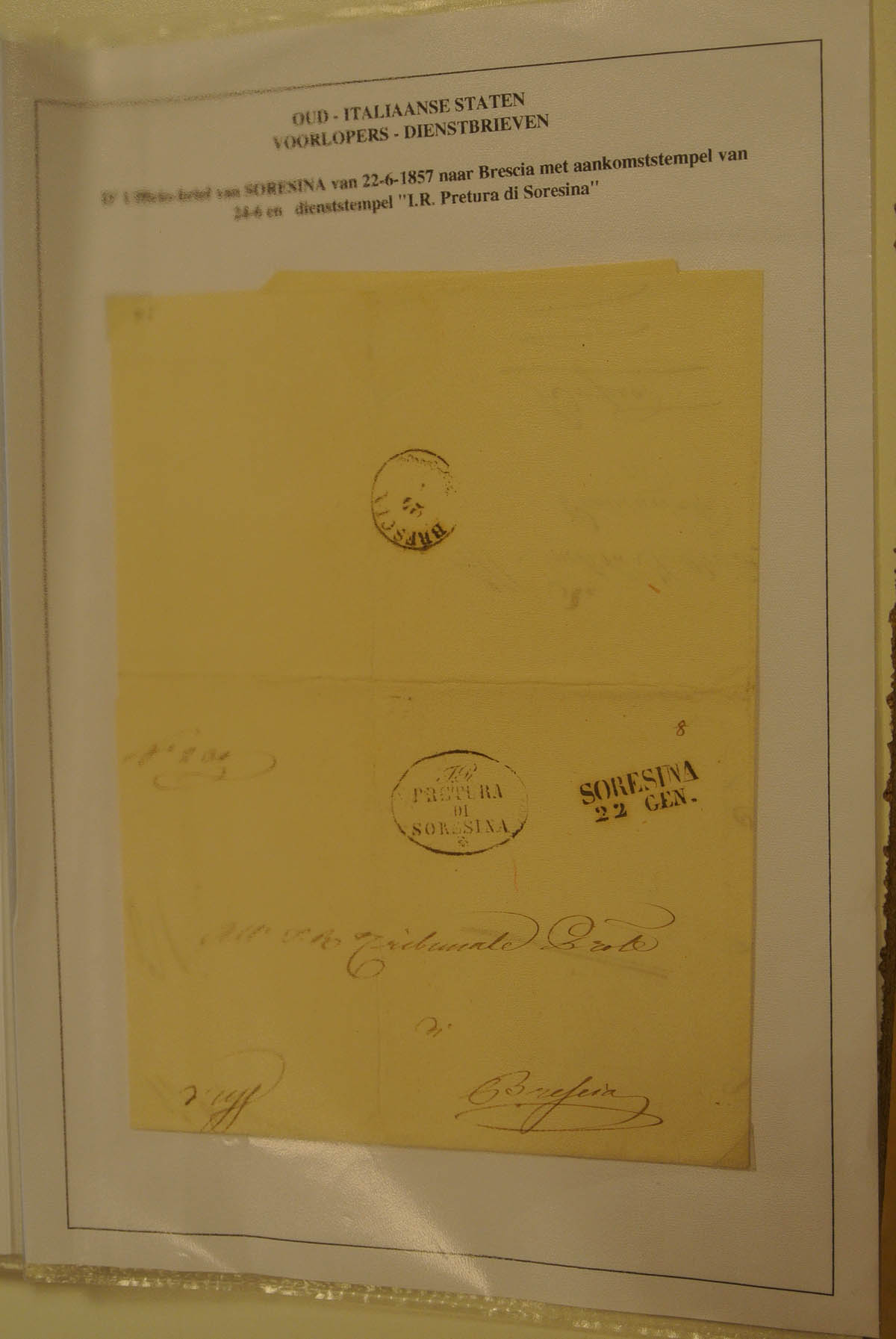 20368 023 - 20368 Italy letters 1843-1865.