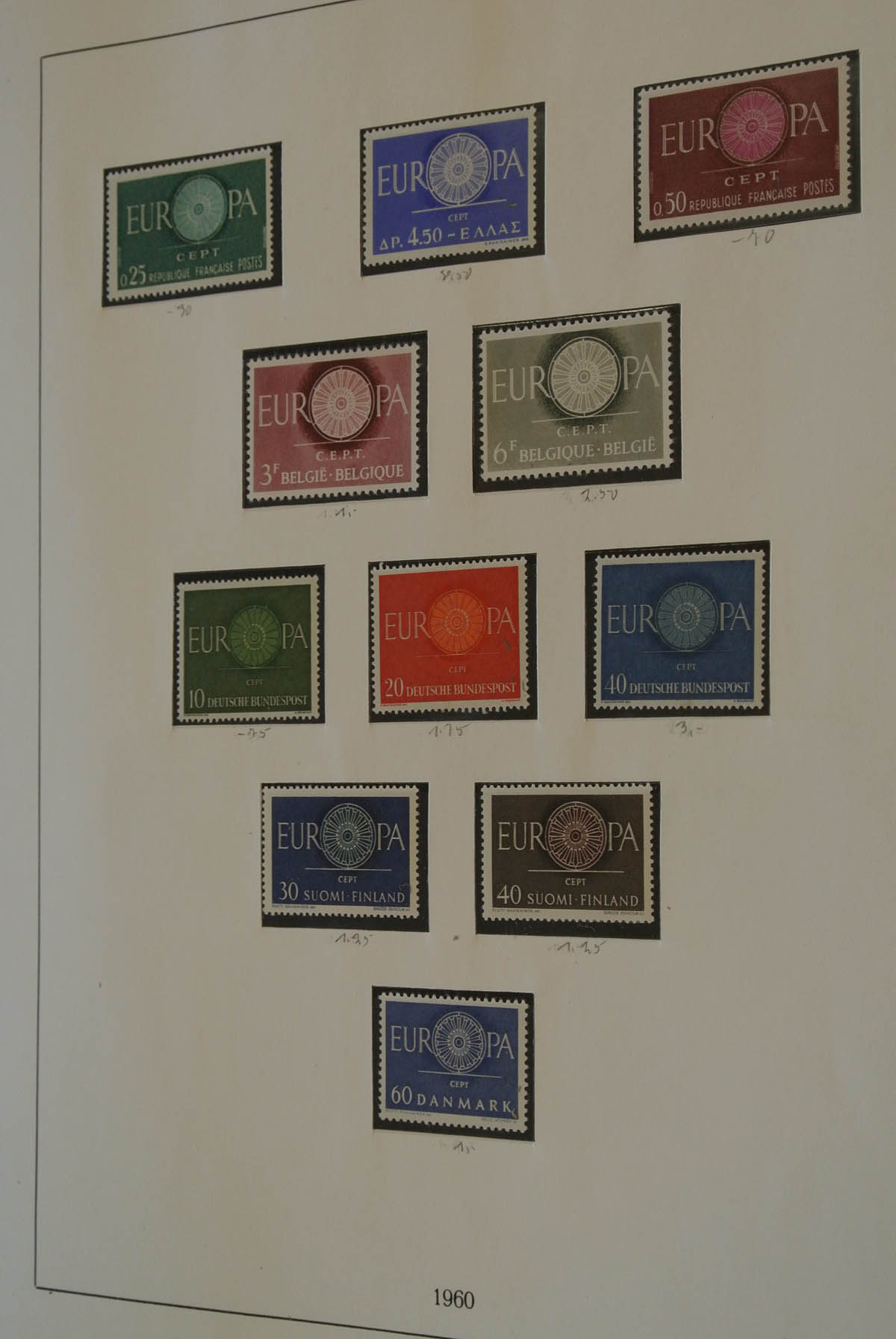 20674 005 - 20674 Europa CEPT 1956-1996.