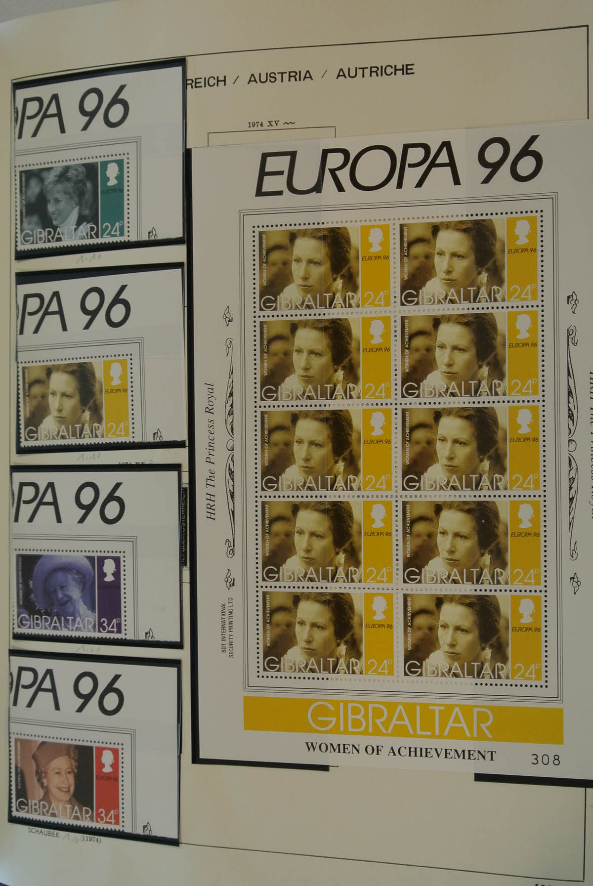 20674 419 - 20674 Europa CEPT 1956-1996.