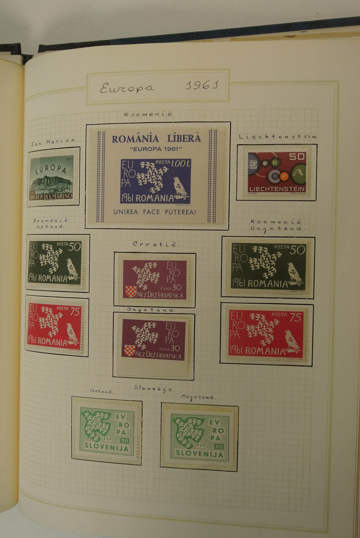 21485 016 - 21485 Verenigd Europa 1956-1972.