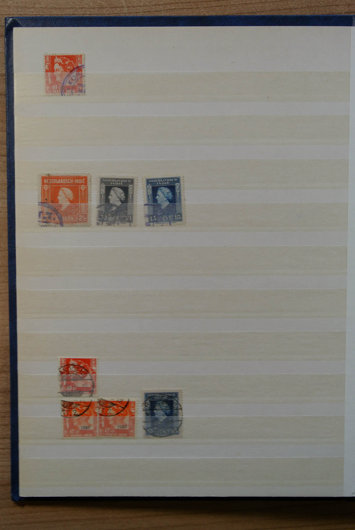 22810 004 - 22810 Nederlands Indië 1940-1948 stempels.