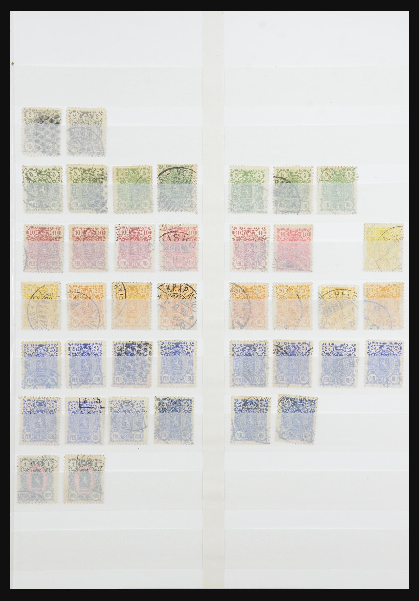 23462 003 - 23462 Finland 1860-1890. 23462 003 - 23462 Finland 1860-1890.