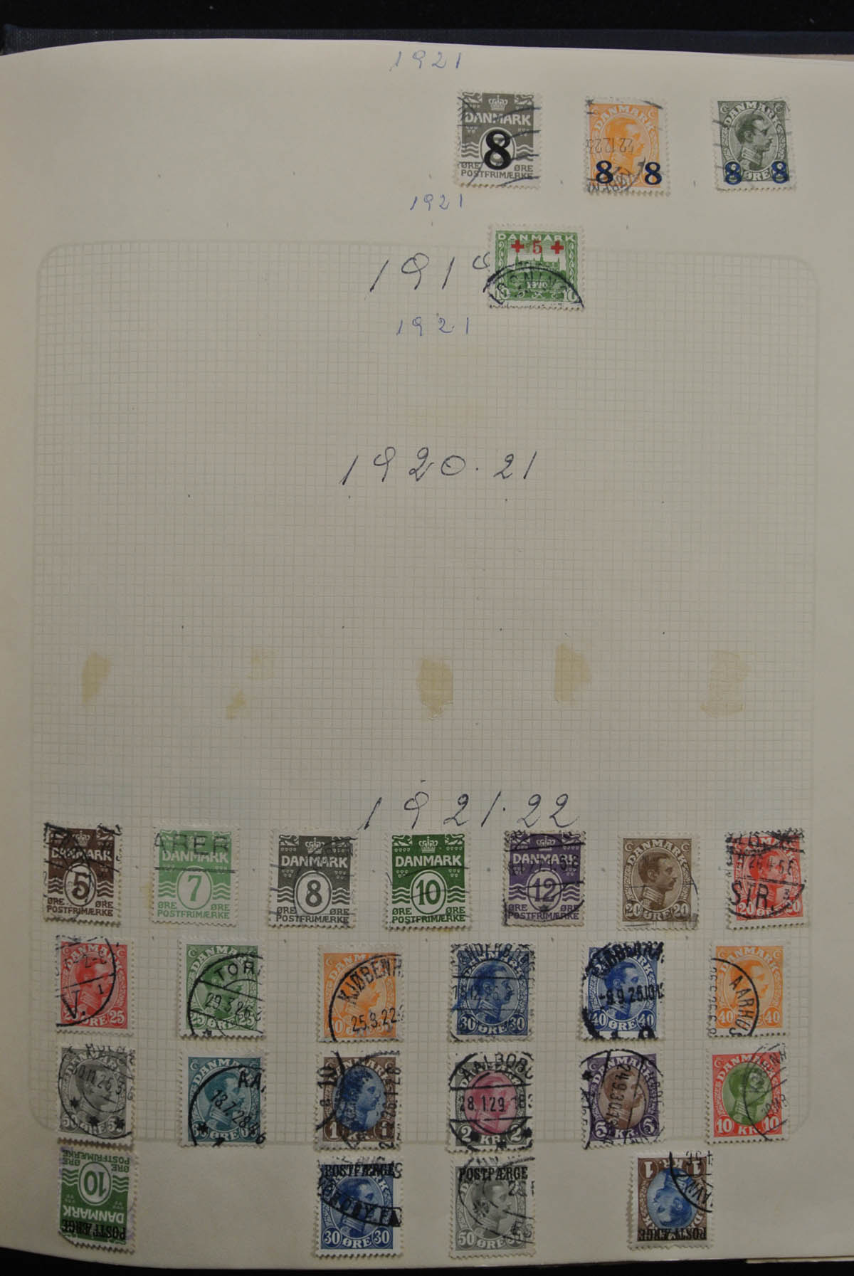 25250 010 - 25250 Denemarken 1854-1991.