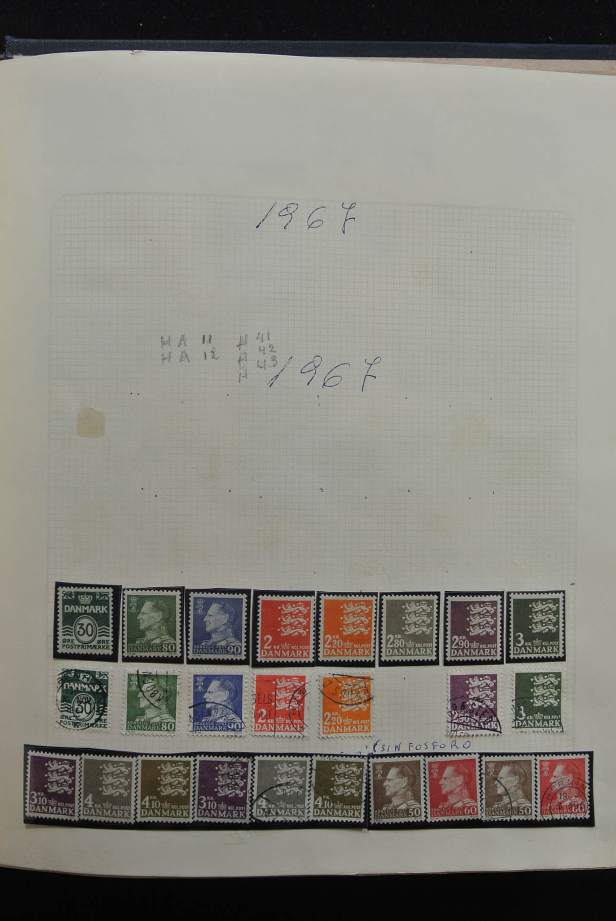 25250 049 - 25250 Denemarken 1854-1991.