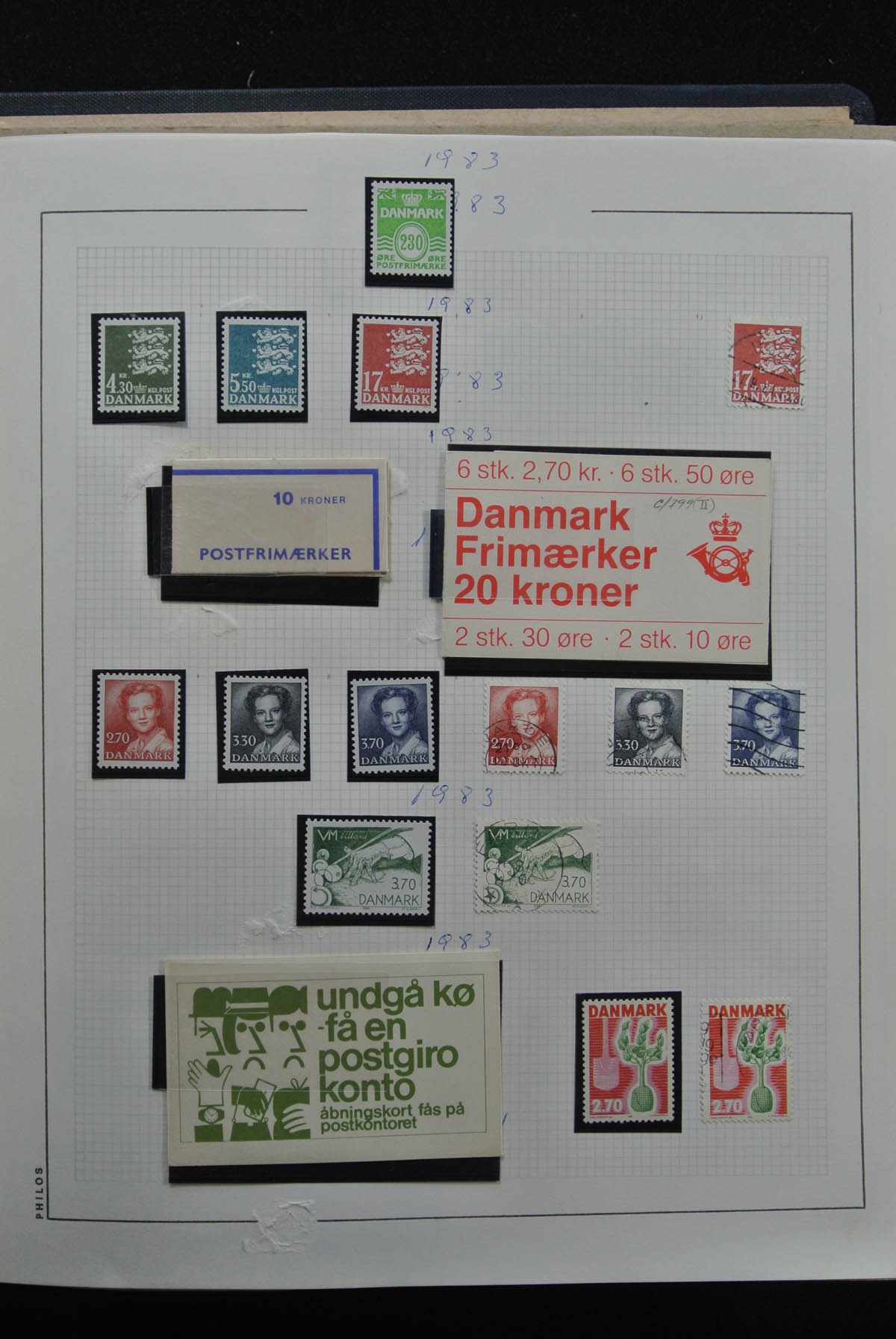 25250 077 - 25250 Denmark 1854-1991.