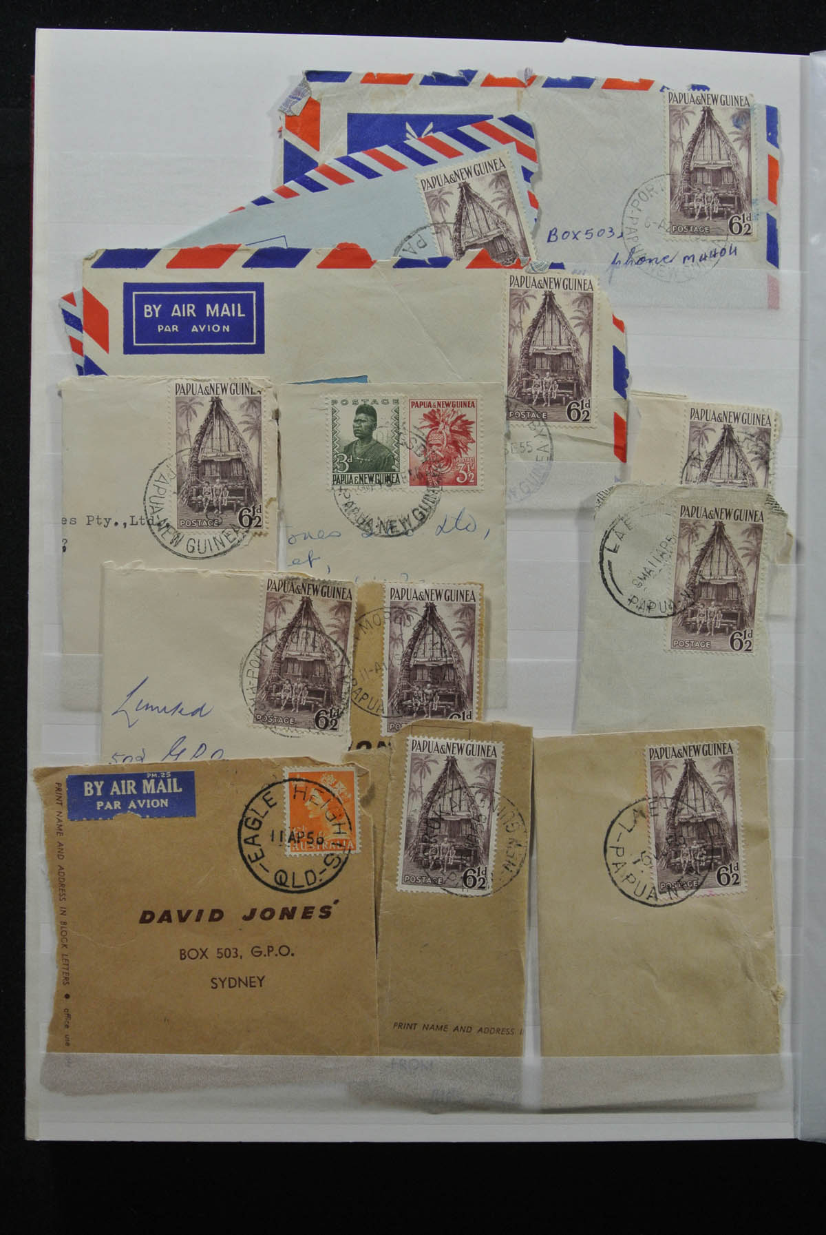 25374 032 - 25374 Papua Nieuw Guinea 1952-1956.