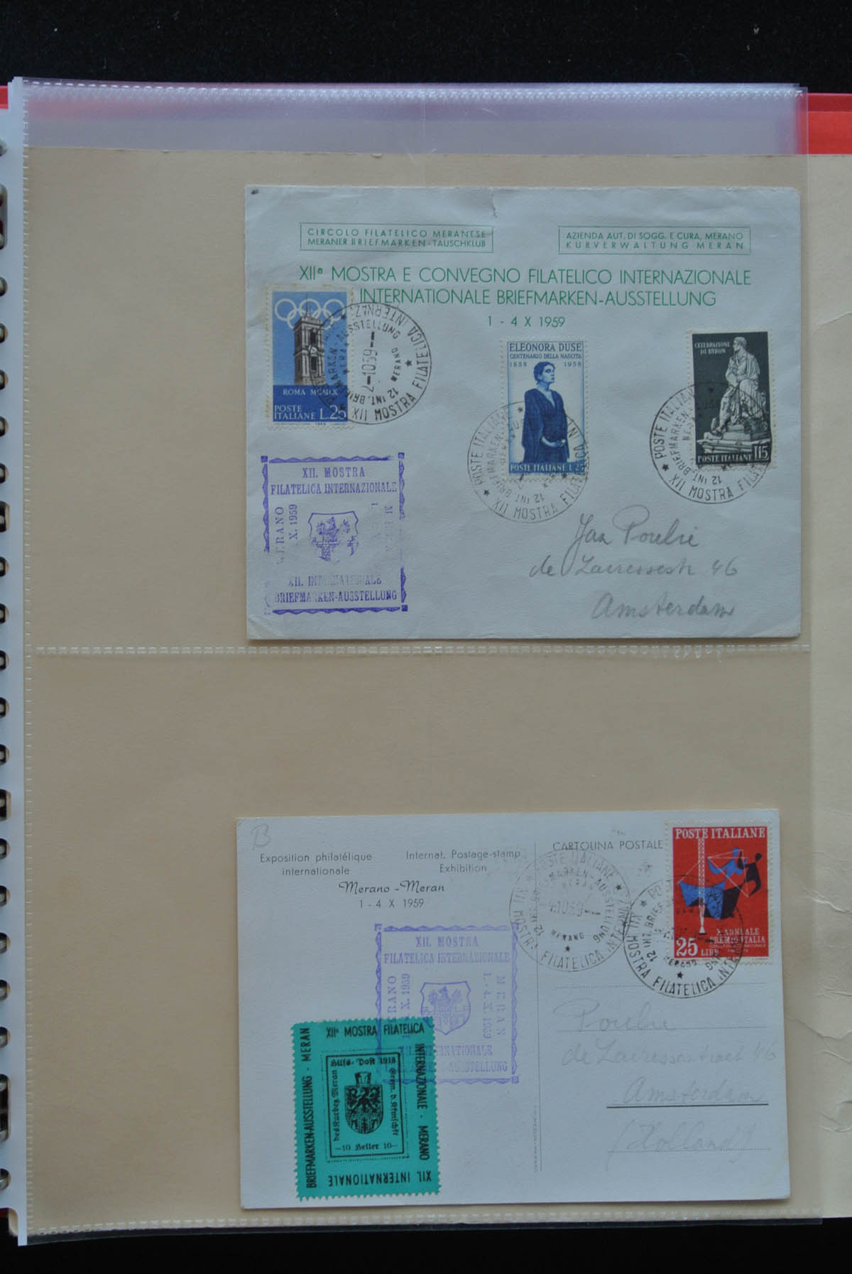25884 029 - 25884 Europa covers '50s.