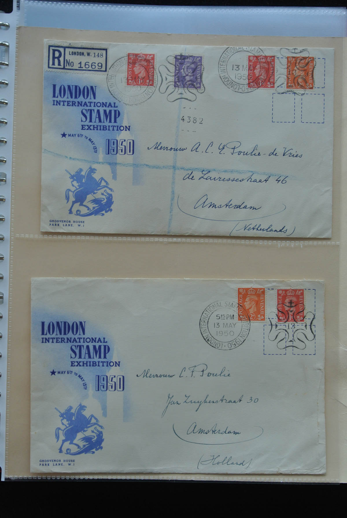 25884 041 - 25884 Europa covers '50s.