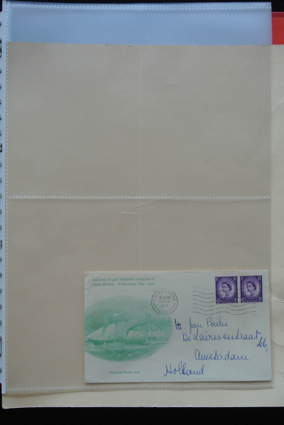 25884 055 - 25884 Europa covers '50s.