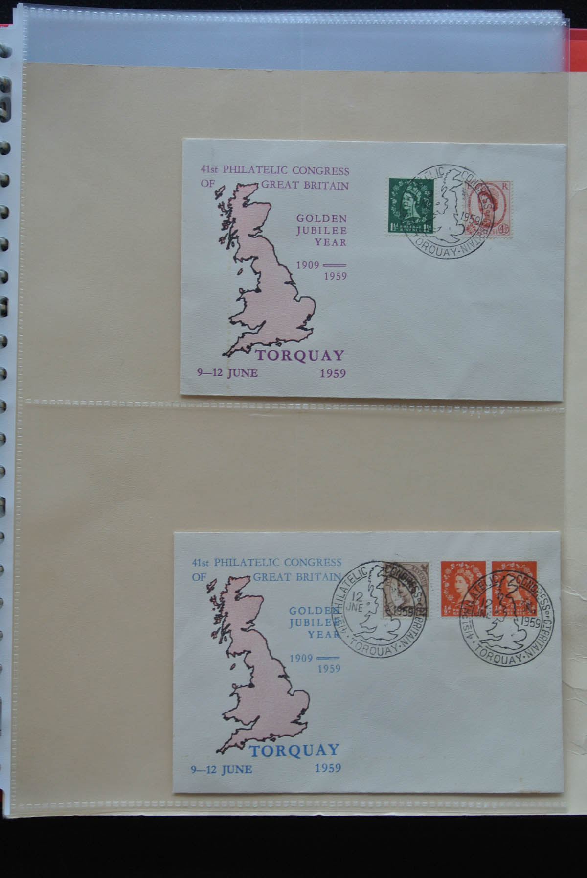 25884 057 - 25884 Europa covers '50s.