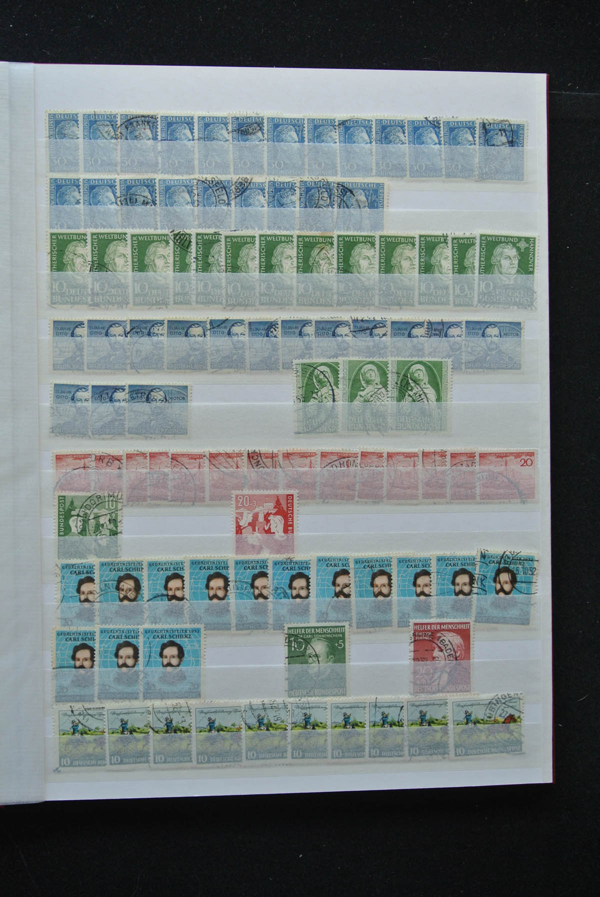 25885 003 - 25885 Bundespost and Berlin.