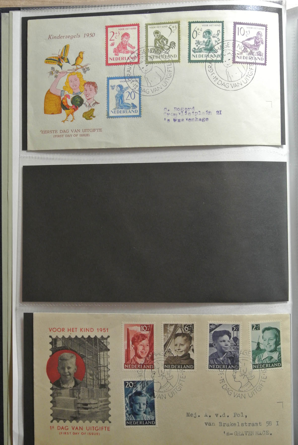 26417 001 - 26417 Nederland 1950-2013 FDC's.