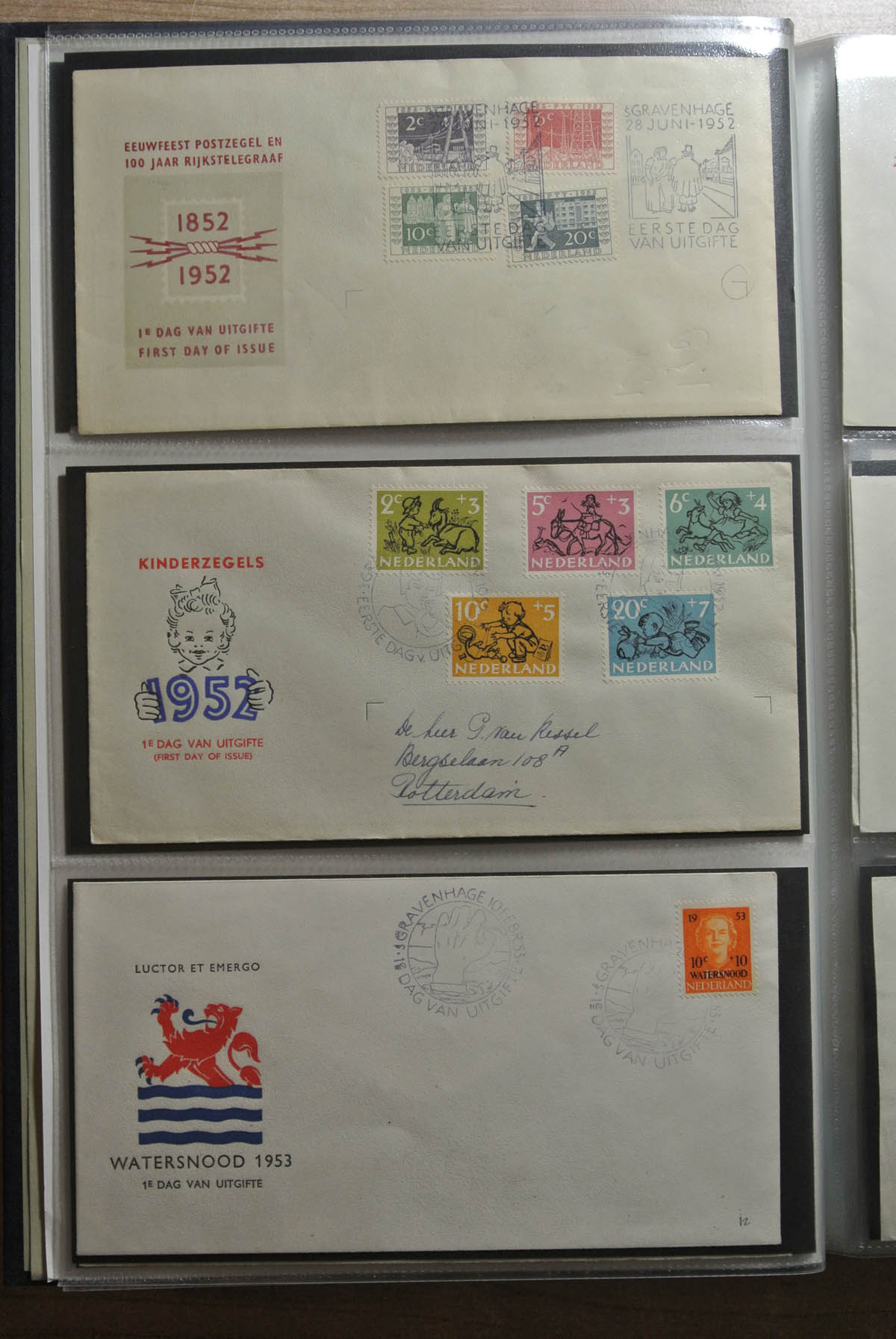 26417 003 - 26417 Nederland 1950-2013 FDC's.