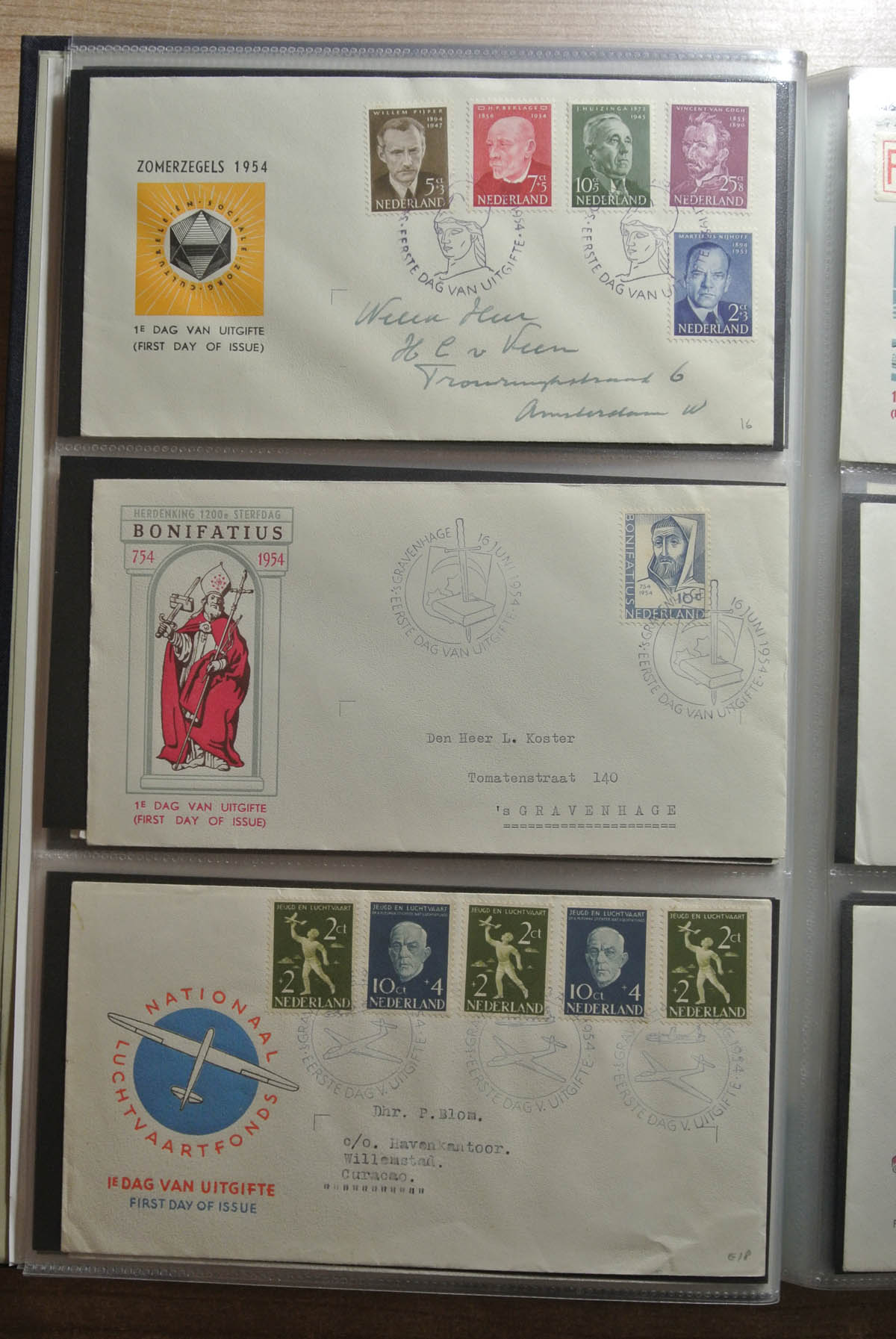 26417 005 - 26417 Netherlands 1950-2013 FDC's.