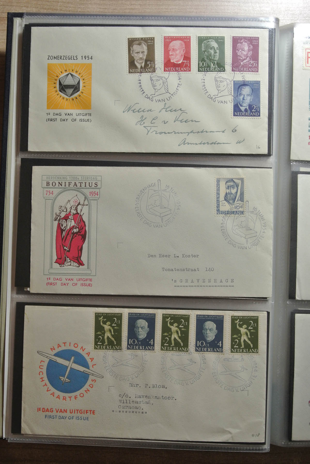 26417 005 - 26417 Nederland 1950-2013 FDC's.