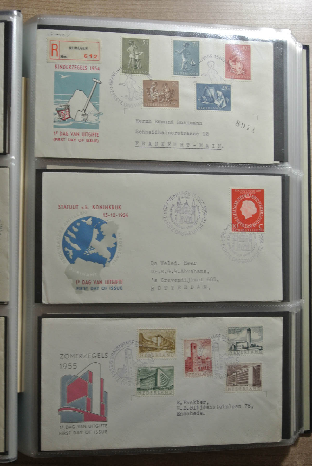 26417 006 - 26417 Nederland 1950-2013 FDC's.