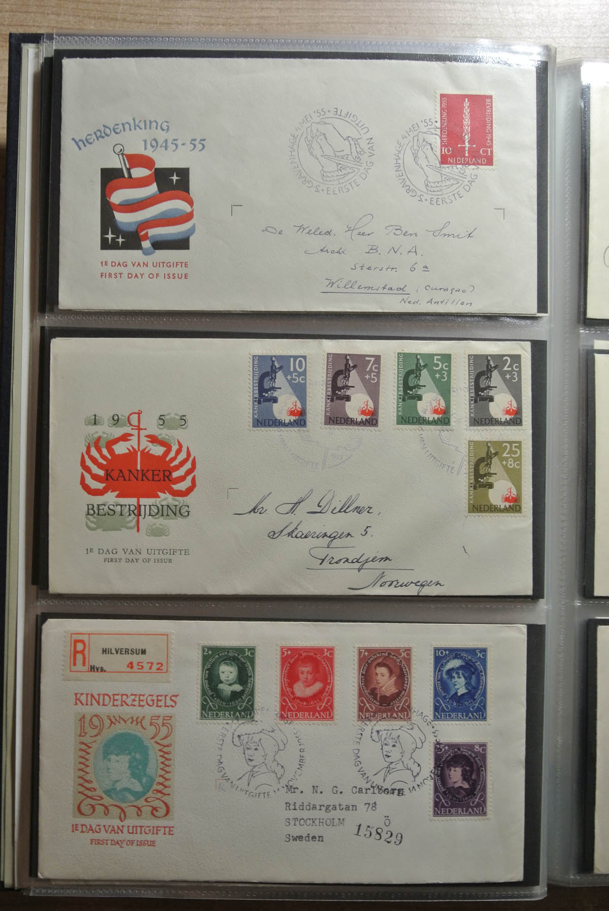 26417 007 - 26417 Netherlands 1950-2013 FDC's.