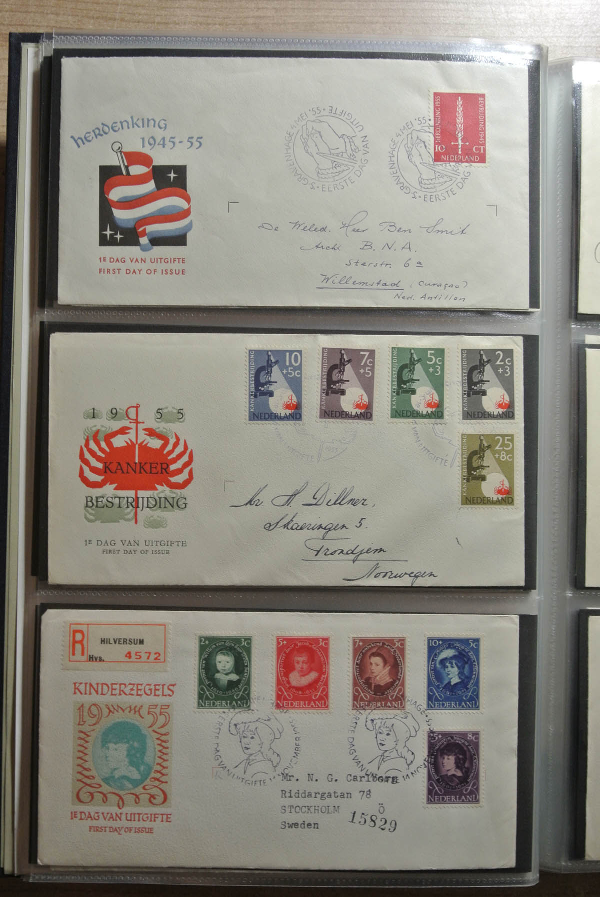 26417 007 - 26417 Nederland 1950-2013 FDC's.