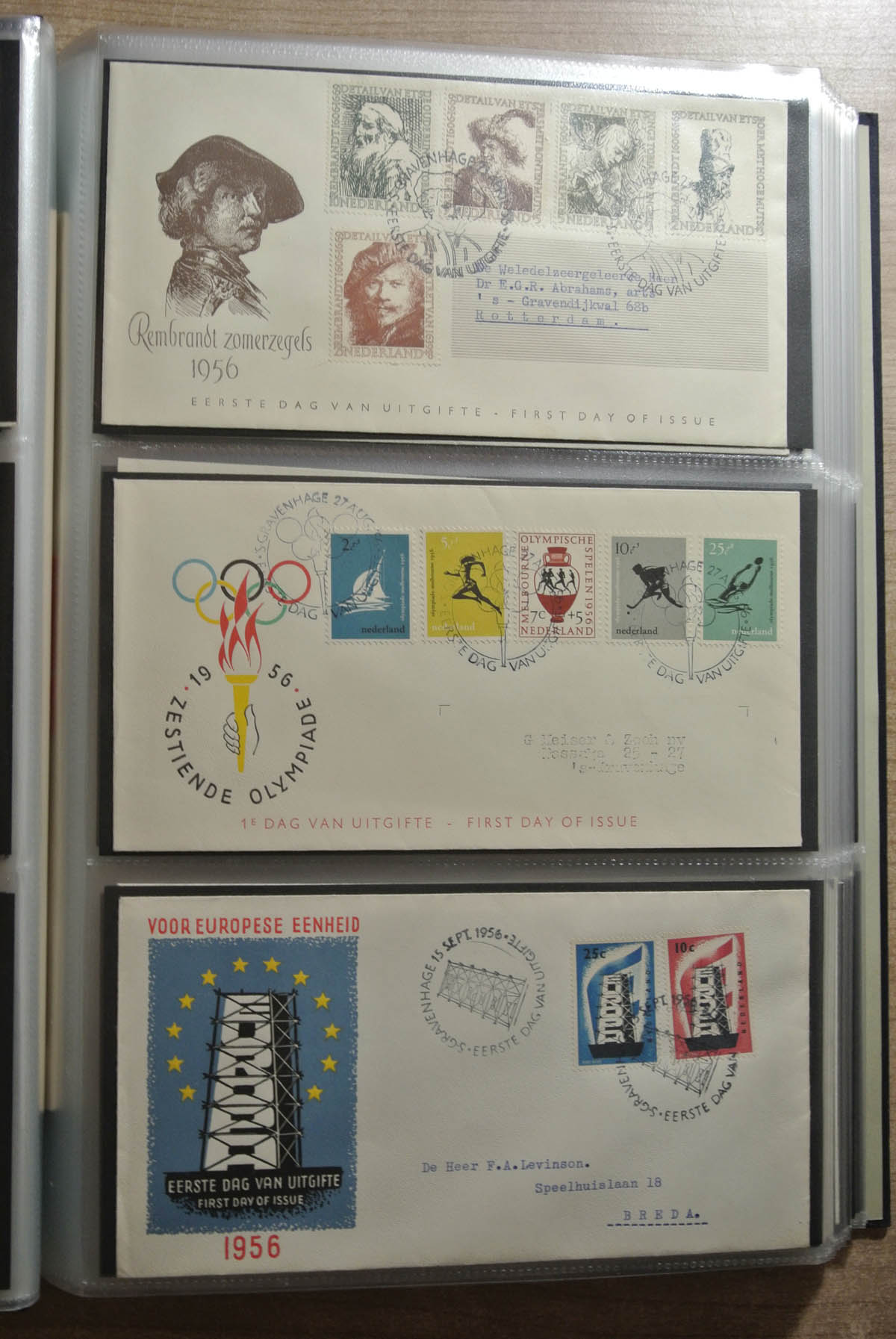 26417 008 - 26417 Nederland 1950-2013 FDC's.