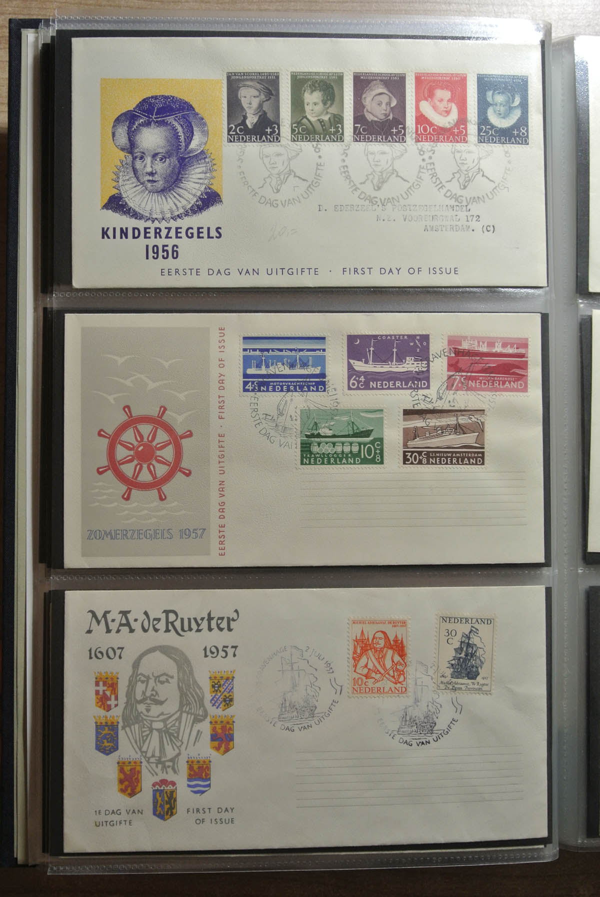 26417 009 - 26417 Nederland 1950-2013 FDC's.