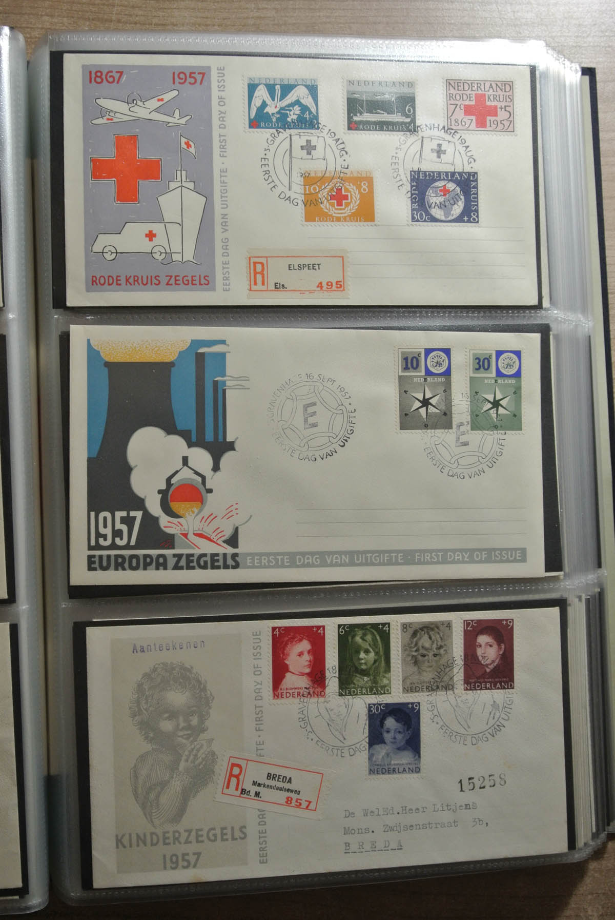 26417 010 - 26417 Nederland 1950-2013 FDC's.