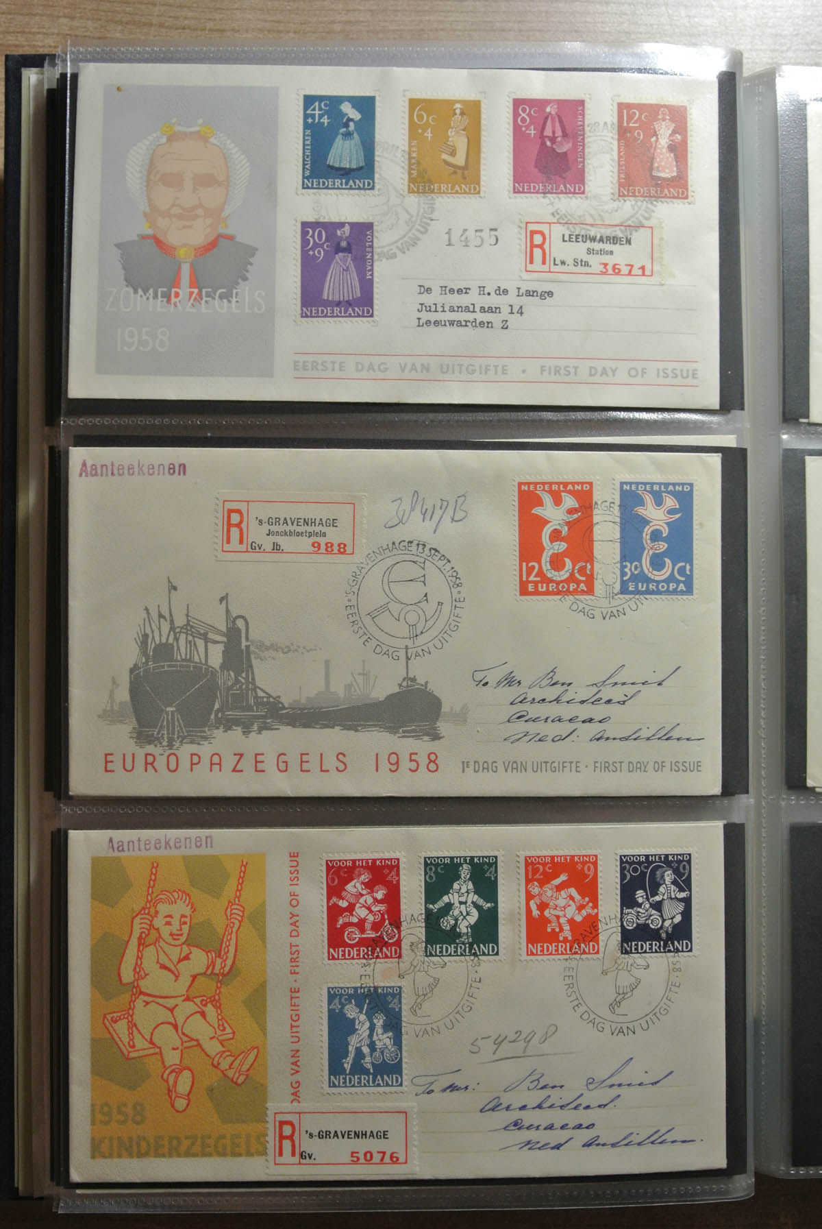 26417 011 - 26417 Netherlands 1950-2013 FDC's.