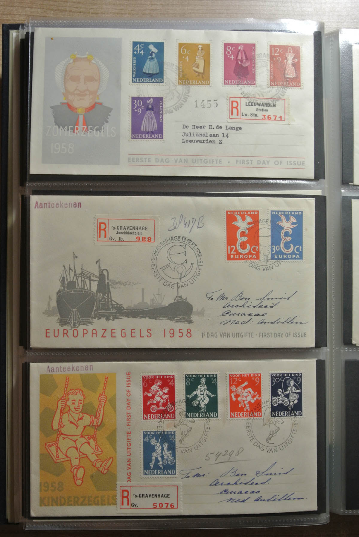 26417 011 - 26417 Nederland 1950-2013 FDC's.