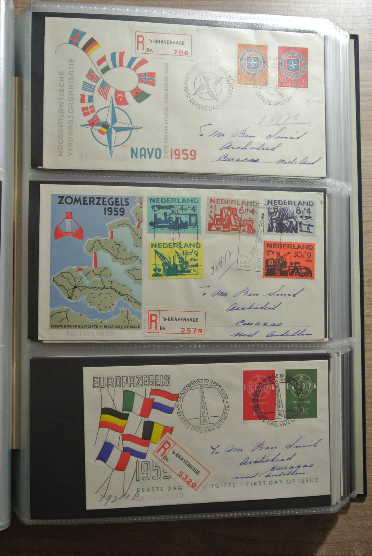 26417 012 - 26417 Netherlands 1950-2013 FDC's.
