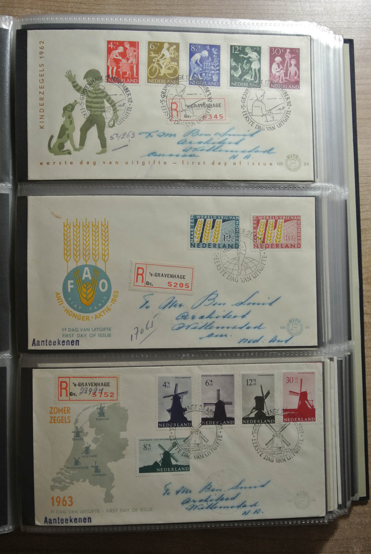 26417 018 - 26417 Netherlands 1950-2013 FDC's.