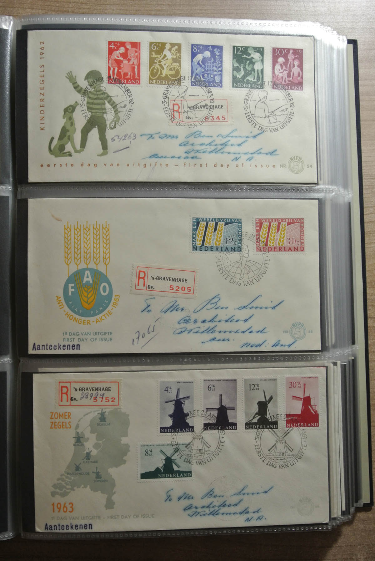 26417 018 - 26417 Nederland 1950-2013 FDC's.