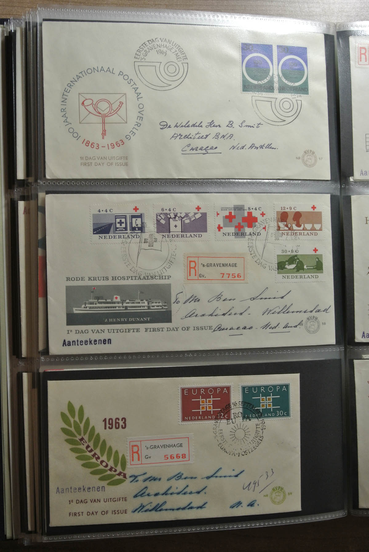 26417 019 - 26417 Netherlands 1950-2013 FDC's.