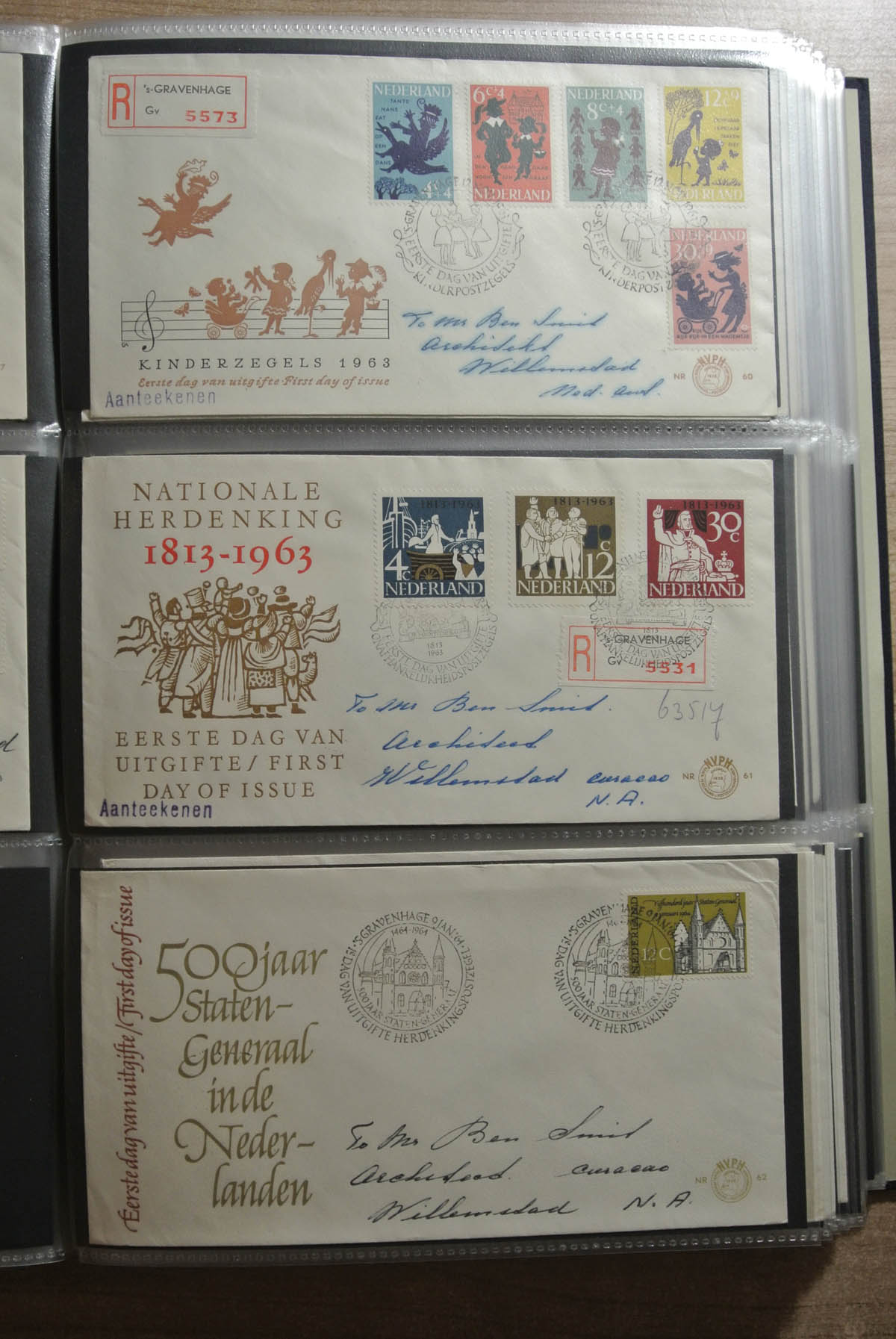 26417 020 - 26417 Netherlands 1950-2013 FDC's.