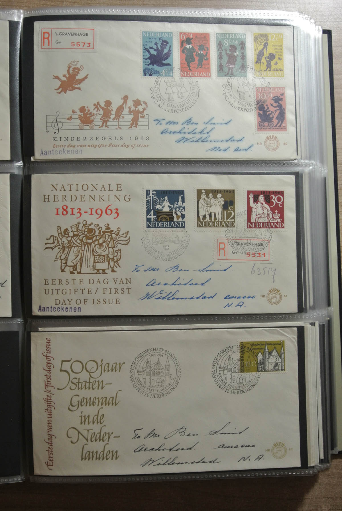 26417 020 - 26417 Nederland 1950-2013 FDC's.