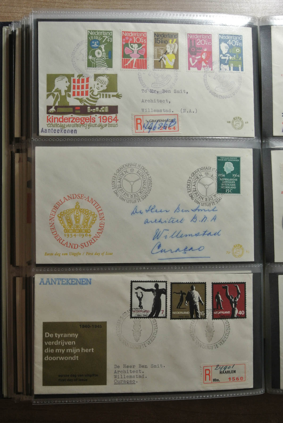 26417 023 - 26417 Netherlands 1950-2013 FDC's.