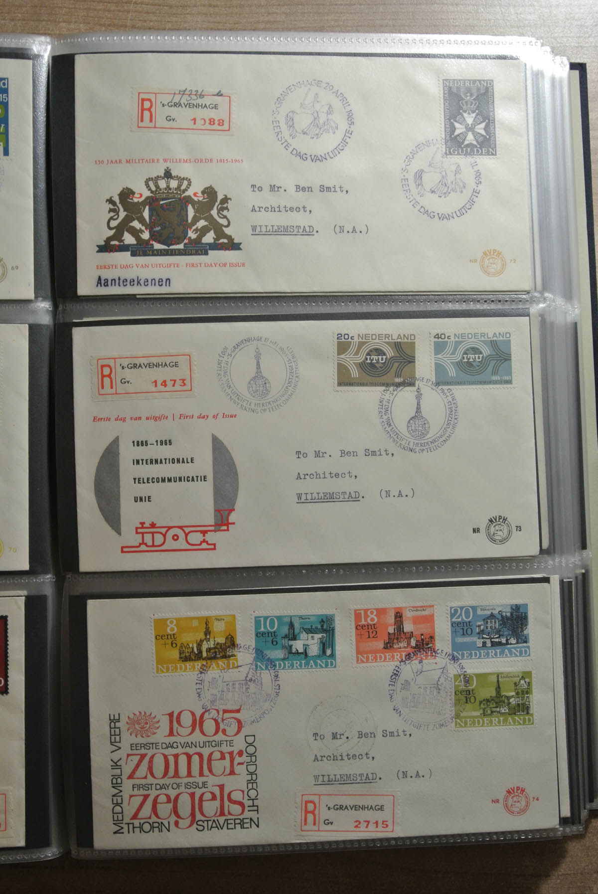 26417 024 - 26417 Netherlands 1950-2013 FDC's.