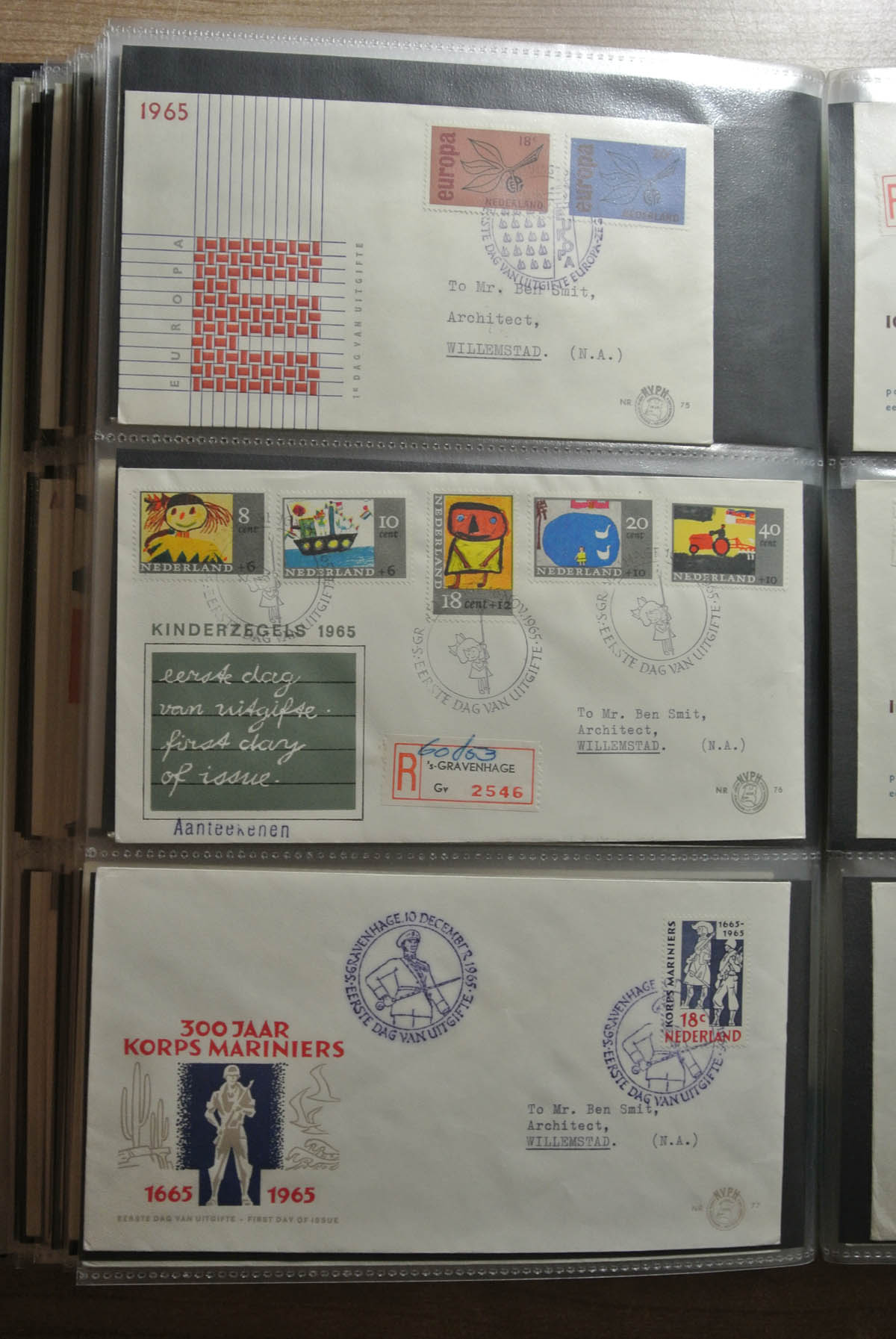 26417 025 - 26417 Netherlands 1950-2013 FDC's.