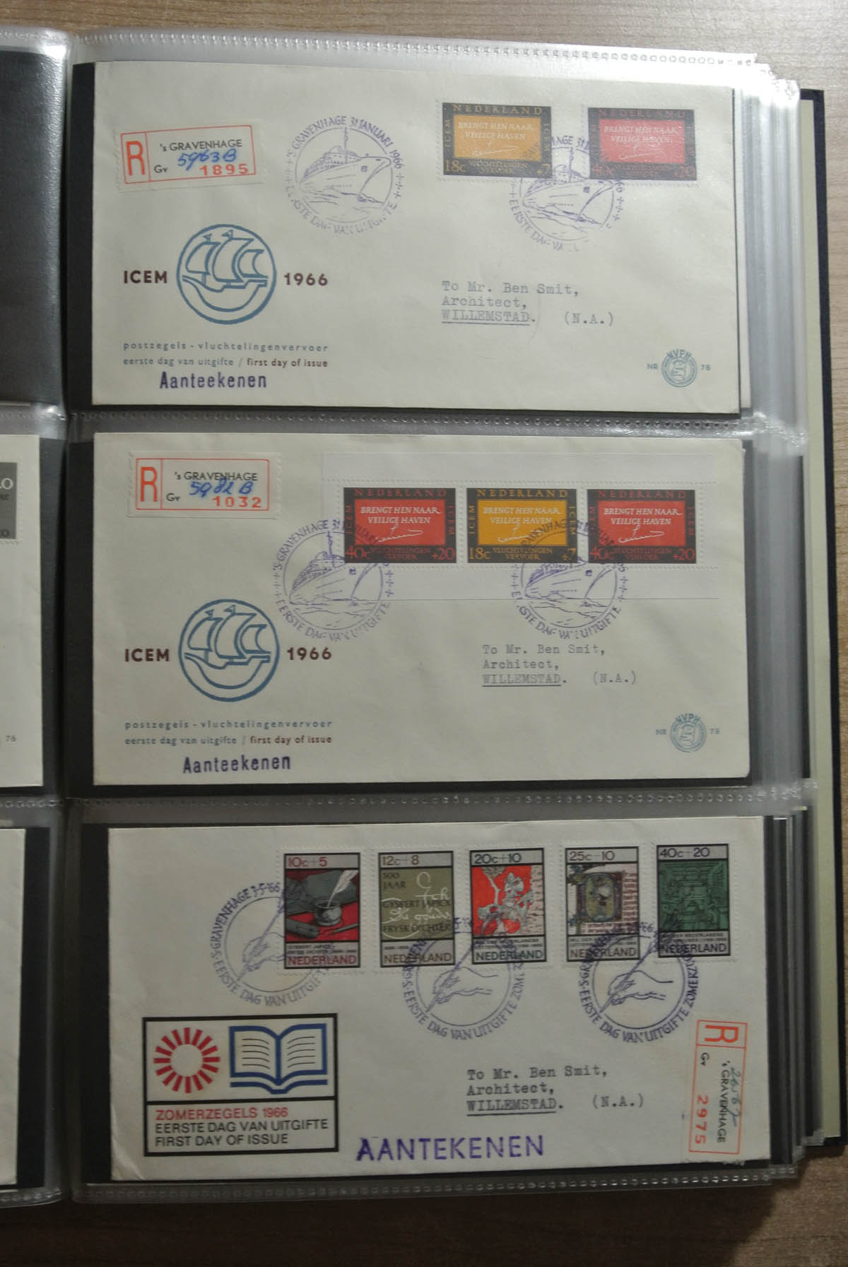 26417 026 - 26417 Netherlands 1950-2013 FDC's.