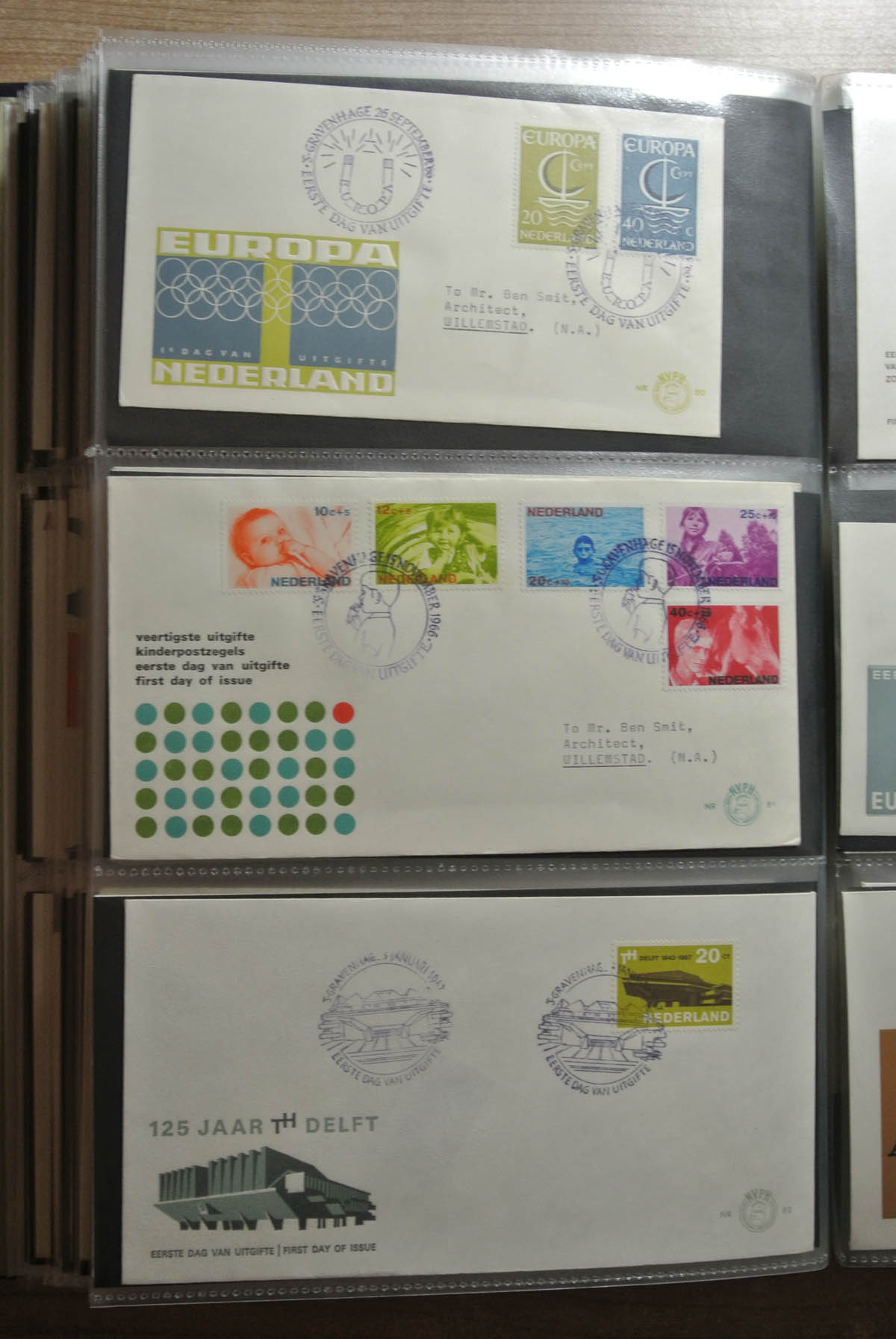 26417 027 - 26417 Netherlands 1950-2013 FDC's.