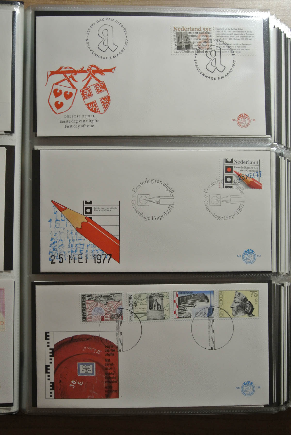 26417 055 - 26417 Nederland 1950-2013 FDC's.