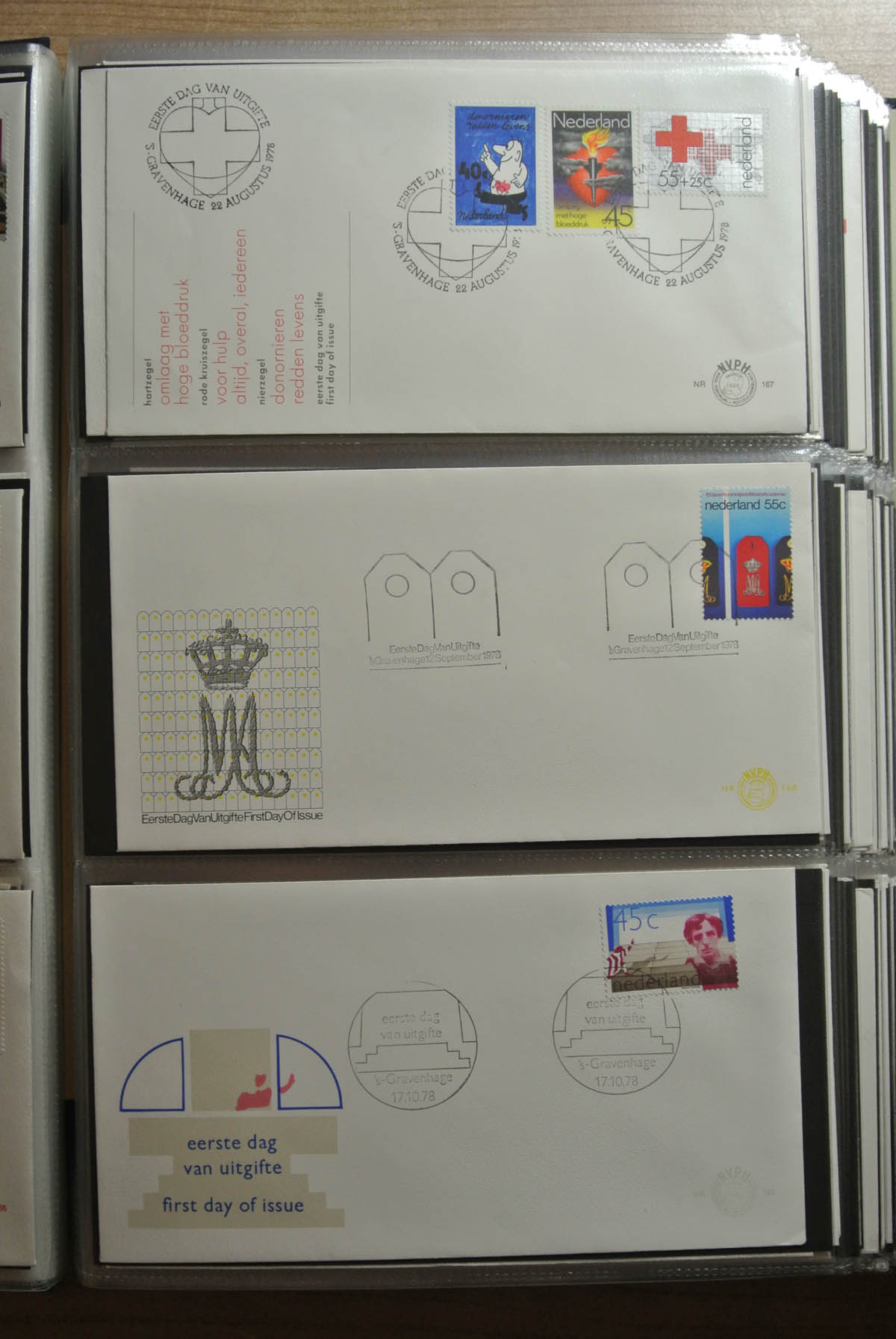 26417 059 - 26417 Netherlands 1950-2013 FDC's.