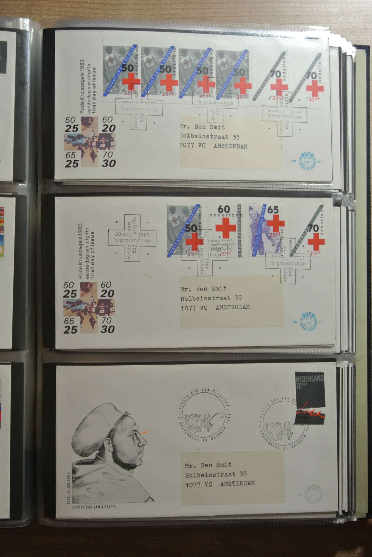 26417 075 - 26417 Netherlands 1950-2013 FDC's.