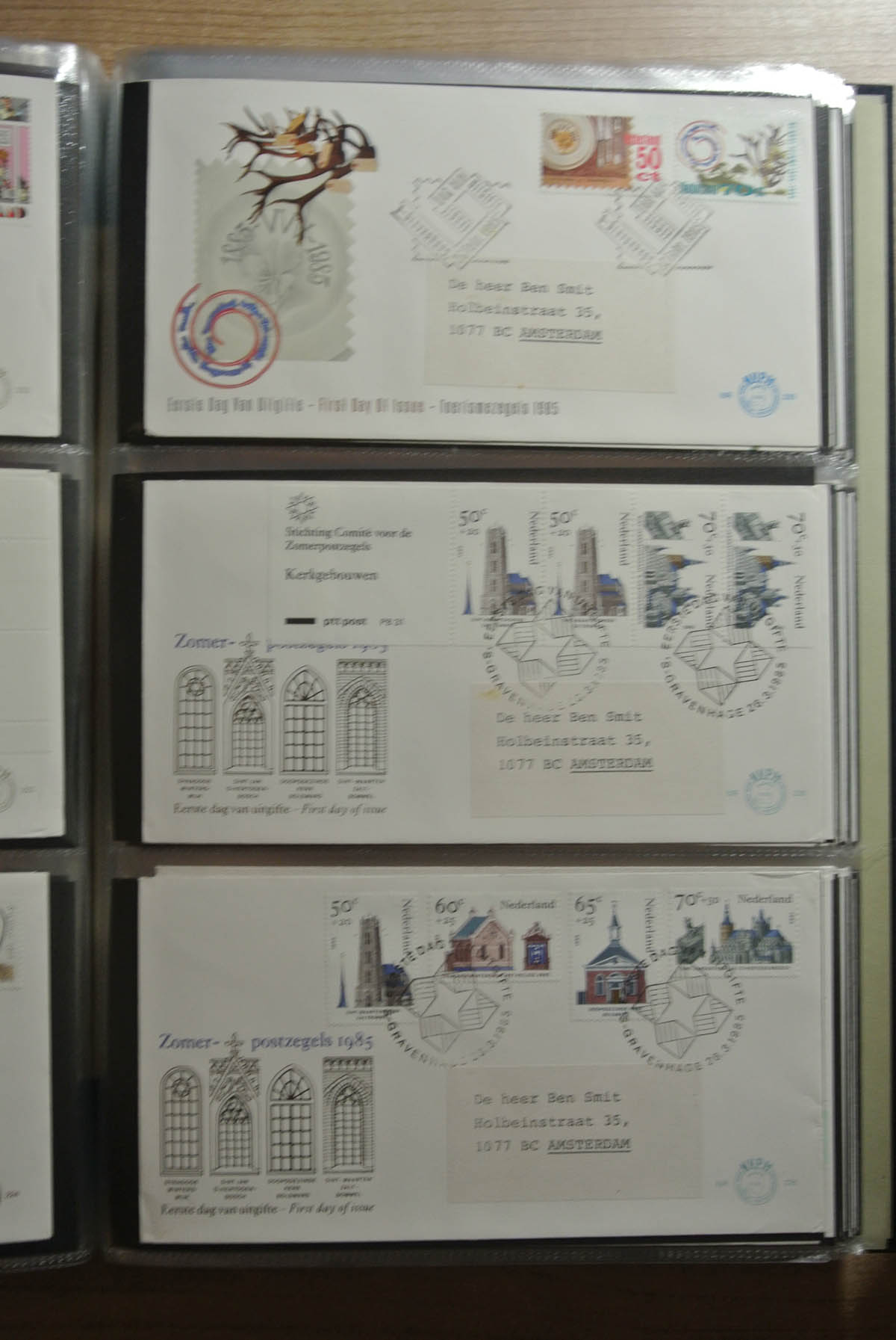 26417 081 - 26417 Netherlands 1950-2013 FDC's.