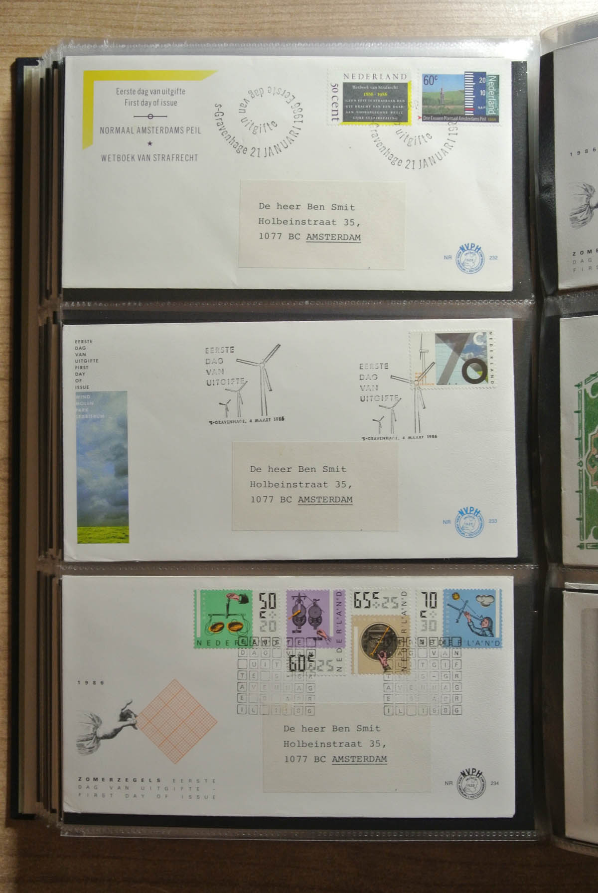 26417 084 - 26417 Netherlands 1950-2013 FDC's.