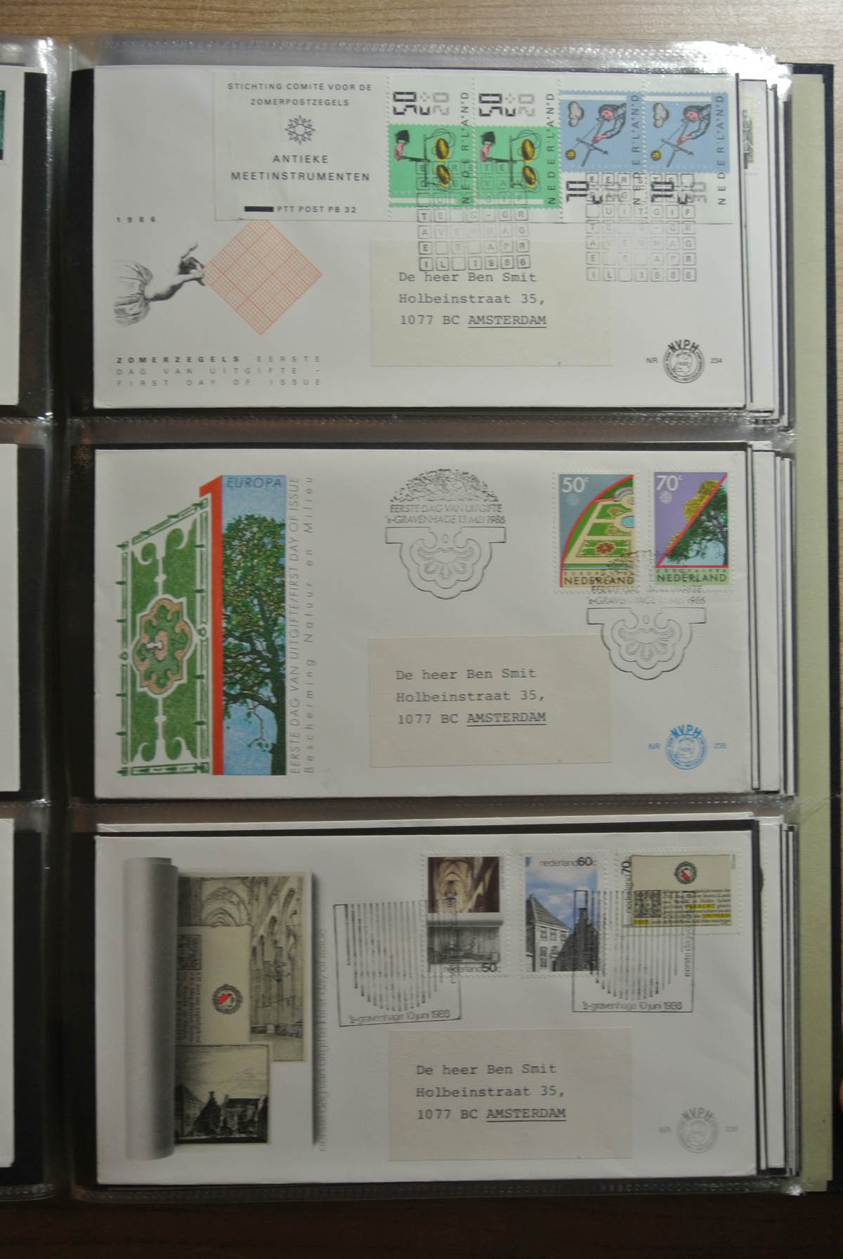 26417 085 - 26417 Netherlands 1950-2013 FDC's.